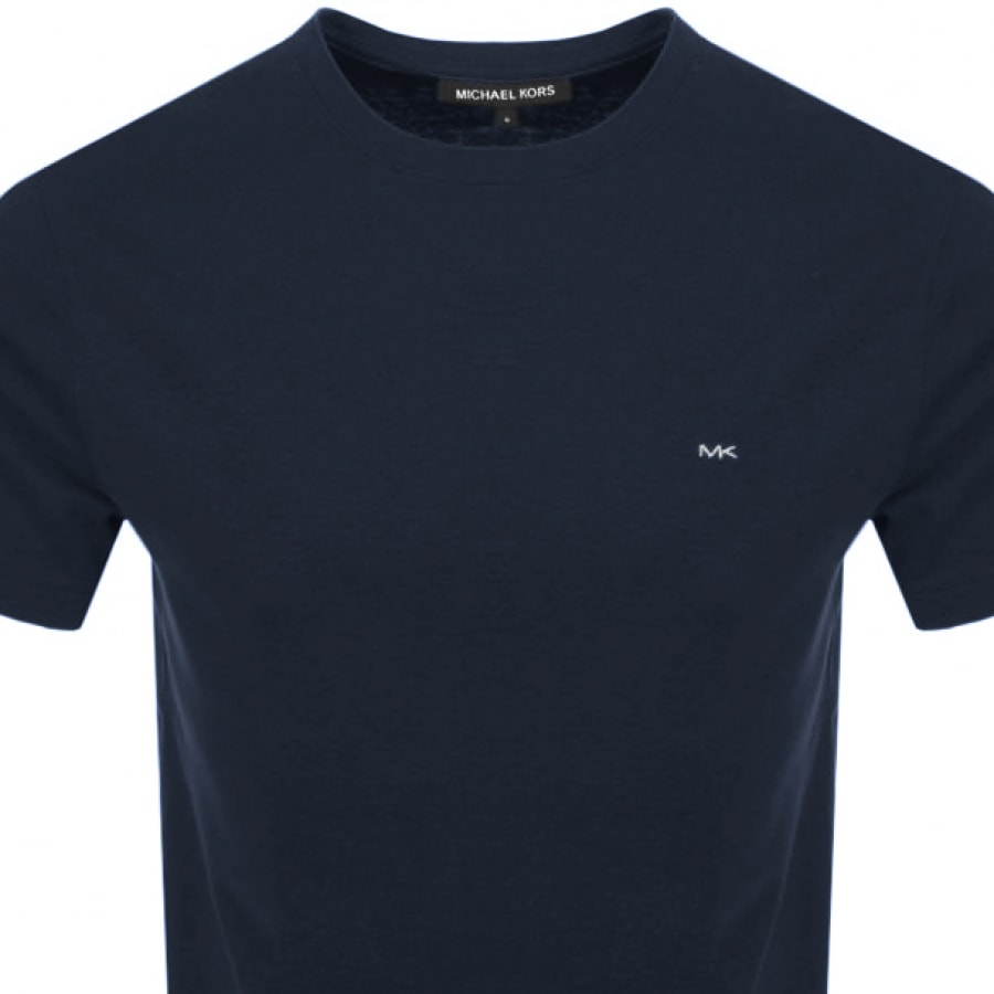 Alternative Image for ProductMichael Kors Short Sleeve Sleek T Shirt Navy2
